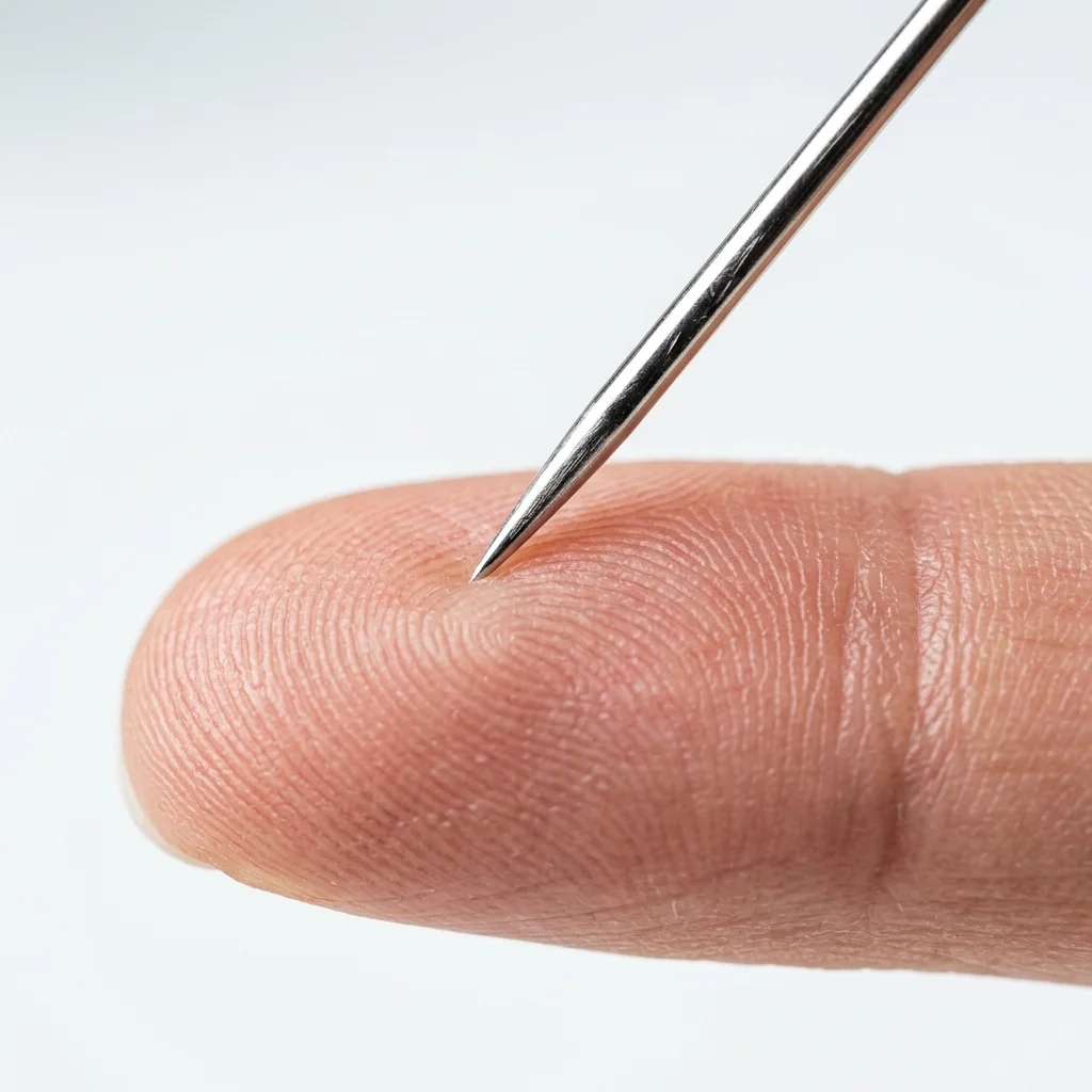 Tip of a Needle